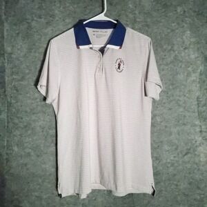 Peter Millar Golf Polo Shirt Mens XL Striped 124th US Open Pinehurst UPF Sports